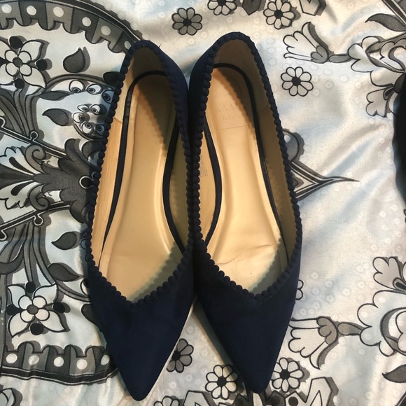 Kaari Blue Shoes - SOLD! Kaari Blue Navy Flats